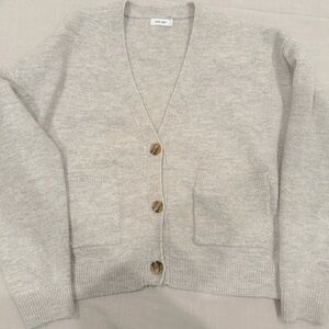 Mod Ref Beige Cardigan Sweater